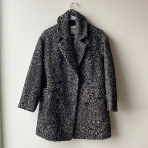 Abercrombie & Fitch Tweed Pea coat